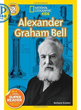 现货 进口英文 国家地理 少儿儿童版National Geographic Kids Readers #2: Alexand 亚历山大贝尔