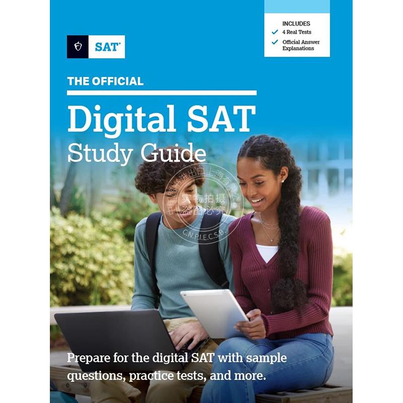 现货 SAT机考官方学习指南 英文原版 The Official Digital SAT Study Guide 美国SAT考试辅导 College Board