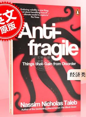 预售 反脆弱 学习从无序和不确定性中获益 英文原版 Antifragile Things That Gain from Disorder 纳西姆尼古拉斯塔勒布