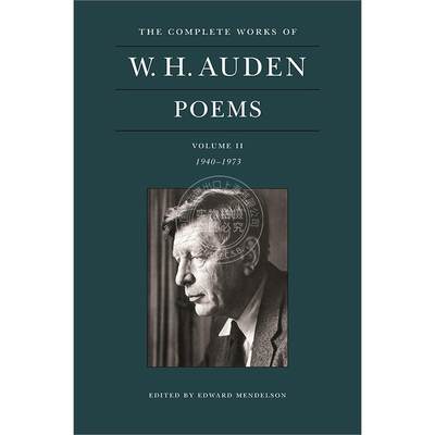 预售 按需印刷 The Complete Works of W. H. Auden: Poems, Volume II