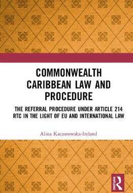 预售 按需印刷 Commonwealth Caribbean Law and Procedure