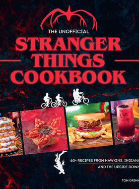 现货 怪奇物语非官方食谱 美剧周边书 英文原版 The Unofficial Stranger Things Cookbook