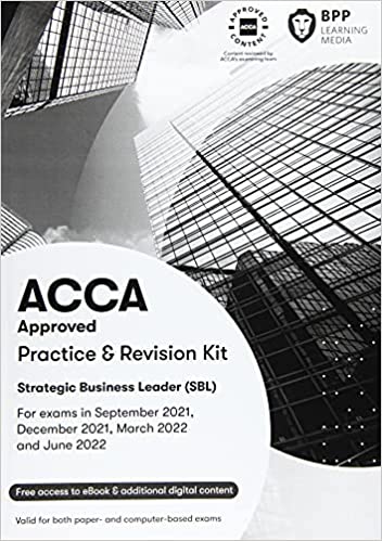 ACCA Strategic Business Leader(SBL) Practice& Revision Kit(对应P1&P3)