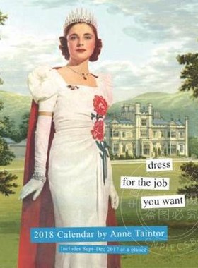 现货 英文原版 Anne Taintor 2018 Wall Calendar