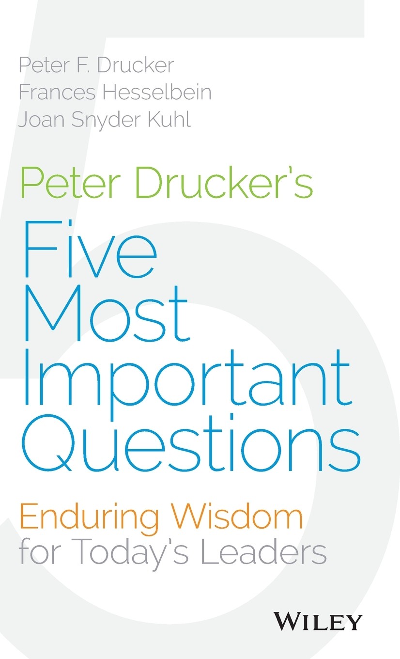 【预售 按需印刷】德鲁克经典五问 英文原版 peter drucker s five