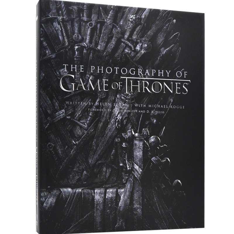 现货 冰与火之歌权力的游戏摄影画册艺术设定集 英文原版 The Photography of Game of Thrones 精装 乔治马丁 George RR Martin