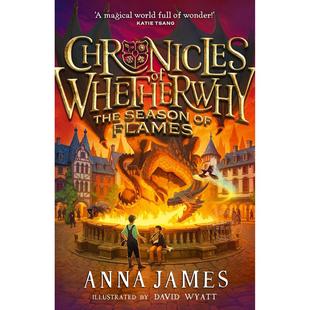 Whetherwhy 惠瑟维希编年史 Chronicles 预售 The 青少年读物 Flames 烈焰季 12岁 英文原版 Season