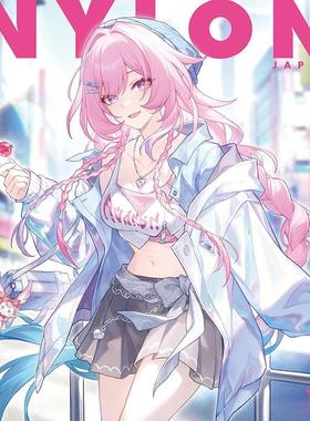 预售 进口日文 NYLON JAPAN 2026年1月号 特别版 崩坏：星穹铁道 昔涟双封面 崩铁 附录 黄金后裔迷你照片卡
