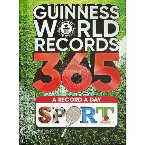吉尼斯世界纪录：365天运动集锦 千奇百怪纪录大全 英文原版 Guinness World Records 365 Sport