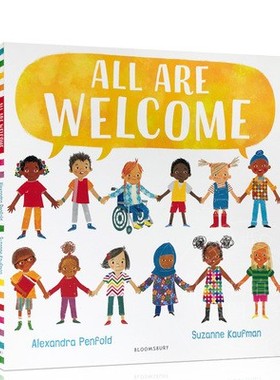 预售 All Are Welcome 英文原版 欢迎光临 Alexandra Penfold 儿童启蒙绘本