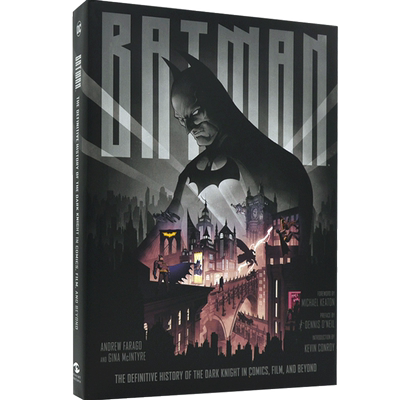 现货 蝙蝠侠：暗夜骑士漫画电影历史设定集画册 英文原版Batman: The Definitive History of the Dark Knight精装大开本黑暗骑士