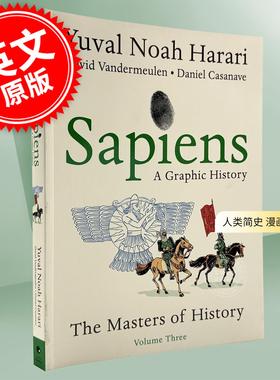 现货 人类简史 从动物到上帝 漫画故事书第三辑 世界通史Harari 尤瓦尔·赫拉利 英文原版 Sapiens: A Graphic History, Volume 3: