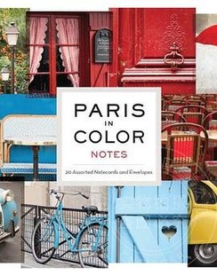 Envelopes Paris and Notecards Assorted Notes Color 英文原版 现货