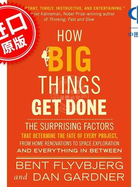 怎样做成大事:决定每个项目命运的惊人因素 从家庭装修到太空探索 以及两者之间的一切 Bent Flyvbjerg 英文原版 How Big Things G