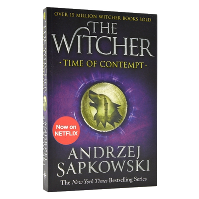 预售 巫师猎魔人小说 英文原版 Time of Contempt 蔑视时代