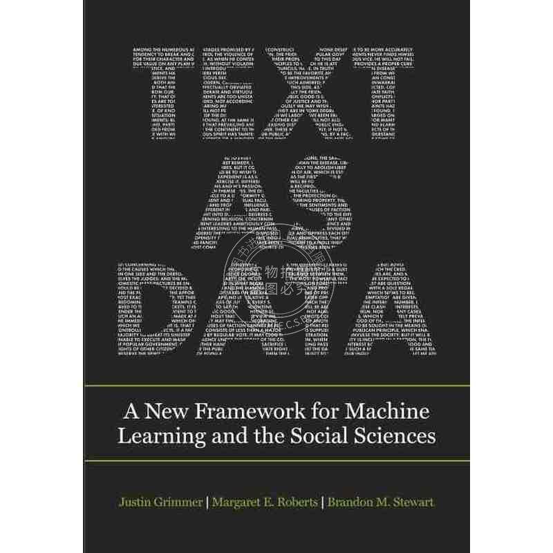 Text as Data文本即数据：机器学习和社会科学的新框架 英文原版  普林斯顿