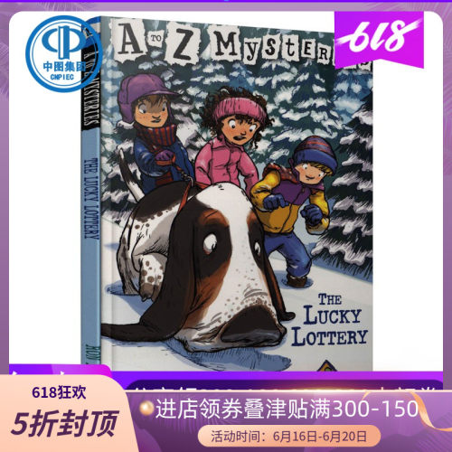 现货 中图原版 The Lucky Lottery A to Z 神秘案件 12 被偷走的彩票