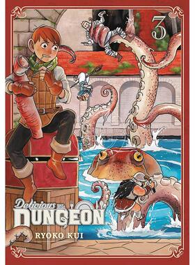 迷宫饭 第三卷 九井谅子 Ryoko Kui 英文原版漫画 Delicious in Dungeon Vol.3