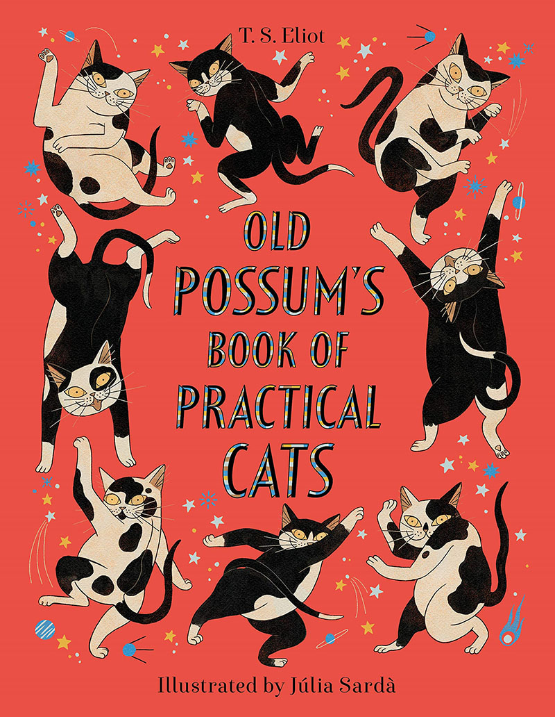 擅长装扮的老猫经艾略特英文原版 Old Possum's Book of Practical Cats精装俏皮诗集百老汇音乐剧猫的原著