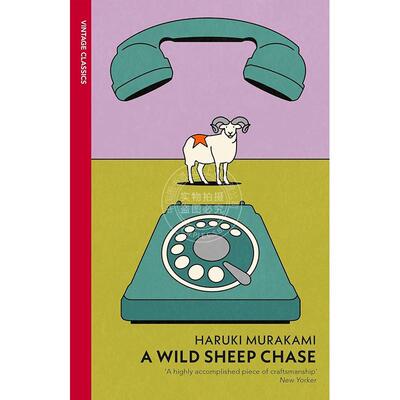 现货 寻羊冒险记 村上春树 新封面版 Vintage Classics系列 英文原版 A Wild Sheep Chase 挪威的森林作者 Haruki Murakami 日本现