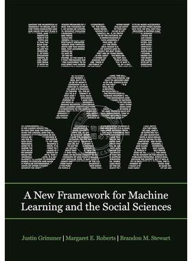 【满299送PUP新年台历】 Text as Data文本即数据：机器学习和社会科学的新框架 普林斯顿