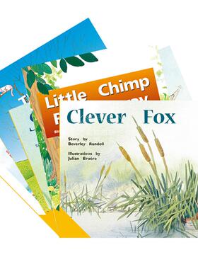 现货 进口原版英文PM彩虹阅读系列PM READERS-YELLOW,SET 6A FICTION READERS X 5黄色级别 Level6A全套5册6-8岁儿童英语分级阅读