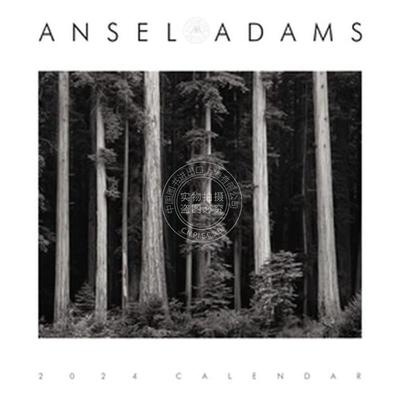 安塞尔·亚当斯2024年周历 英文原版 Ansel Adams 2024 Engagement Calendar