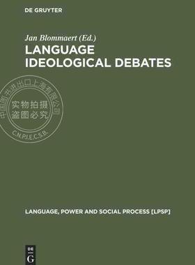 【预售 按需印刷】 Language Ideological Debates