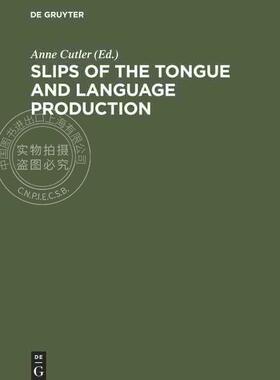 【预售 按需印刷】 Slips of the Tongue and Language Production