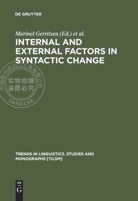 【预售 按需印刷】 Internal and External Factors in Syntactic Change