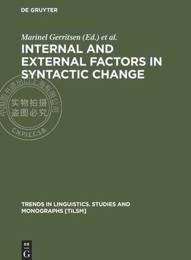 【预售 按需印刷】 Internal and External Factors in Syntactic Change
