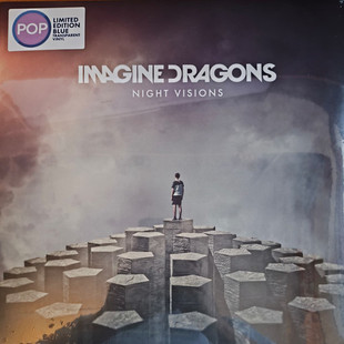 梦龙乐队 Imagine Dragons 夜视 Night Visions（蓝胶）1LP