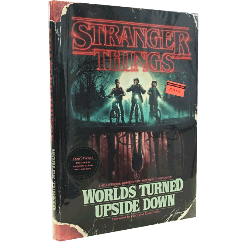 现货 怪奇物语:颠倒的世界 官方幕后艺术画册 英文原版 Stranger Things: Worlds Turned Upside Down 精装 Netflix 科幻美剧