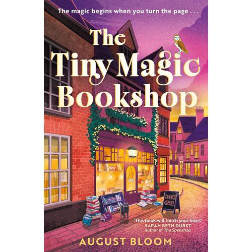 小小魔法书店1 奇幻暖心小说 奥古斯特·布鲁姆 August Bloom 英文原版 The Tiny Magic Bookshop