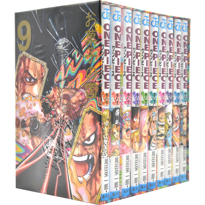 预售 进口日文 漫画 海贼王 航海王 ONE PIECE 第三部 EP9 BOX お菓子の国