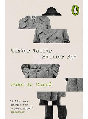 预售 锅匠裁缝士兵间谍 约翰勒卡雷 间谍小说 Penguin Modern Classics系列 英文原版 Tinker Tailor Soldier Spy
