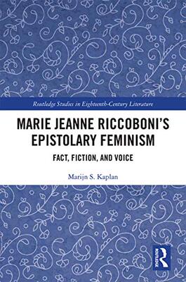 预售 按需印刷 Marie Jeanne Riccoboni&rsquo;s Epistolary Feminism