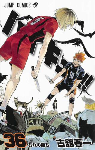现货 进口日文 排球少年 ハイキュー!! 36漫画 - 封面