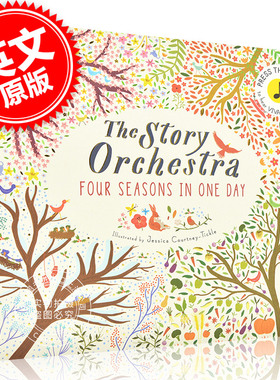 现货 维瓦尔第 四季古典音乐发音绘本儿童故事书 英文原版 The Story Orchestra: Four Seasons in One Day 音乐艺术修养 进口书