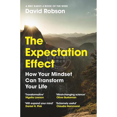 现货 期望效应：心态如何改变人生 David Robson 英文原版 The Expectation Effect: How Your Mindset Can Transform Your Life