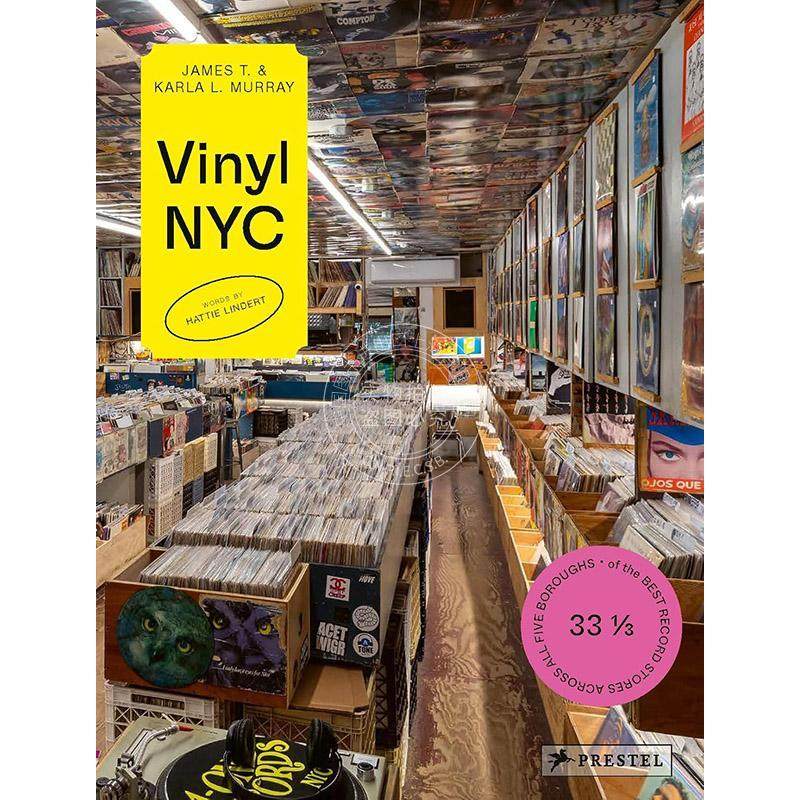 现货 纽约黑胶:五大行政区精选唱片行 英文原版 VINYL NYC: 33 1/3 of the Best Record Stores Across All Five Boroughs