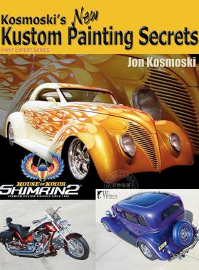 预售 按需印刷 Kosmoski s New Kustom Painting Secrets