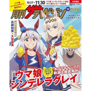 月刊ザテレビジョン 「ウマ娘 首都圏版 赛马娘限定版 シンデレラグレイ」限定Ver. 2025年12月号 进口日文