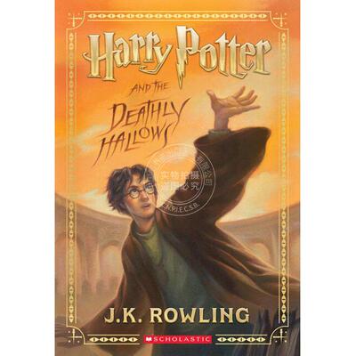 现货 哈利波特与死亡圣器 学乐出版社新版 英文原版 Harry Potter and the Deathly Hallows Scholastic JK罗琳