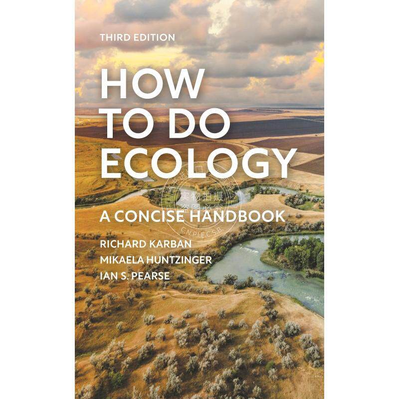 【满299送PUP新年台历】 How to Do Ecology如何做生态学:简明手册-第三版 普林斯顿