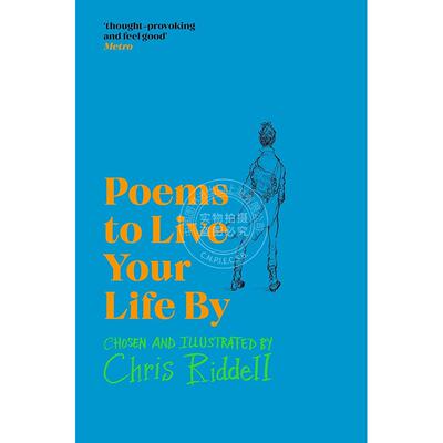 现货 生活中的诗歌 青少年读物 Chris Riddell 英文原版 Poems to Live Your Life By 12岁+