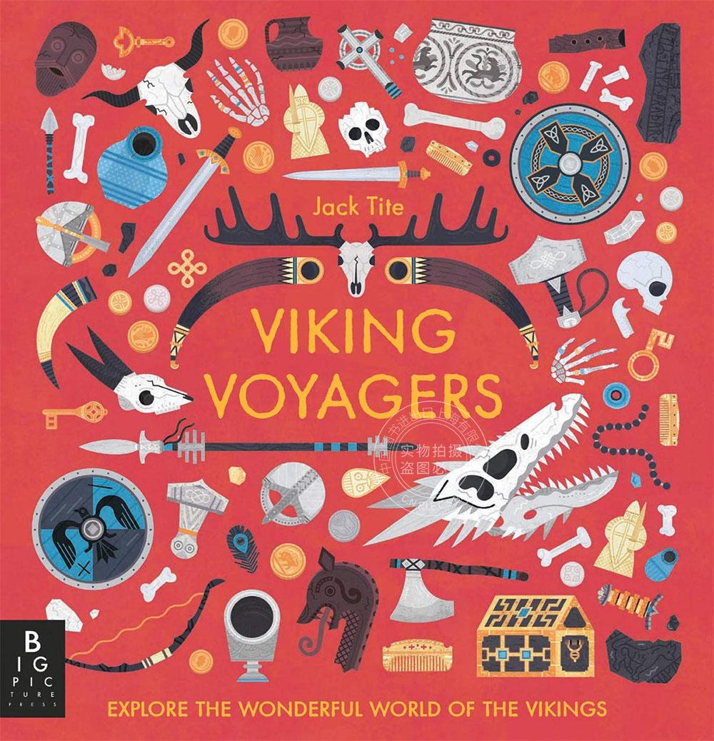 维京海盗 历史科普绘本 Jack Tite 英文原版 Viking Voyagers