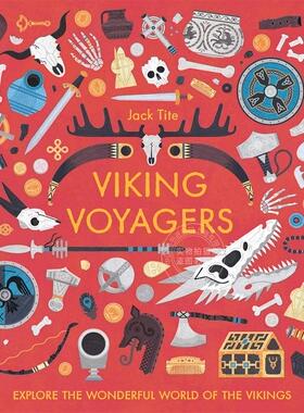 维京海盗 历史科普绘本 Jack Tite 英文原版 Viking Voyagers