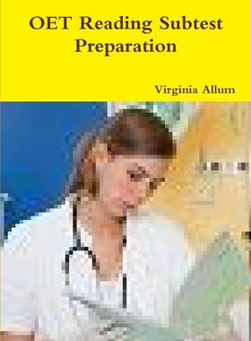 预售 按需印刷 OET Reading Subtest Preparation OET阅读子测试准备 Virginia Allum 英文原版