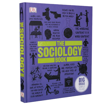 现货 英文原版 DK 社会学百科图解 The Sociology Book DK 人类的思想百科丛书 全彩精装 Big Ideas Simply Explained DK百科系列